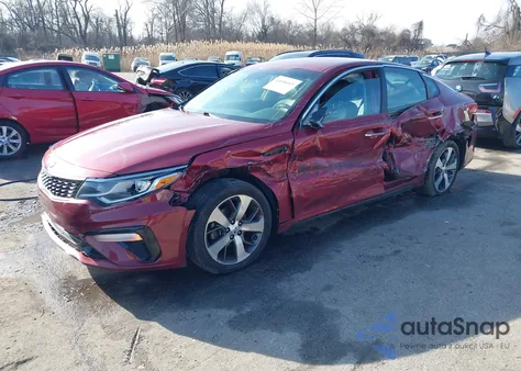 2020 Kia Optima S z USA, uszkodzony, nr VIN 5XXGT4L36LG402966